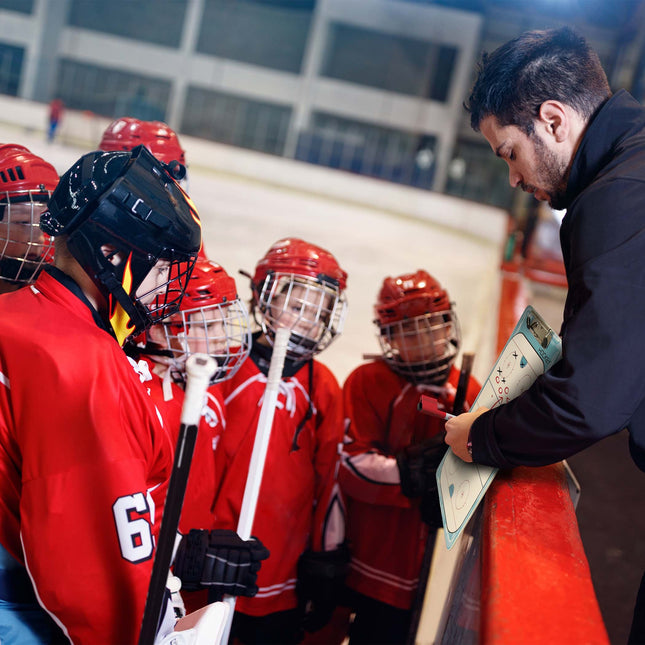 Tableaux tactiques de hockey GoSports - Porte-blocs effaçables à sec double face de qualité supérieure