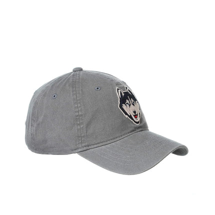 ZHATS Casquette réglable Scholarship pour homme NCAA Connecticut Huskies, anthracite, Connecticut Huskies anthracite, réglable