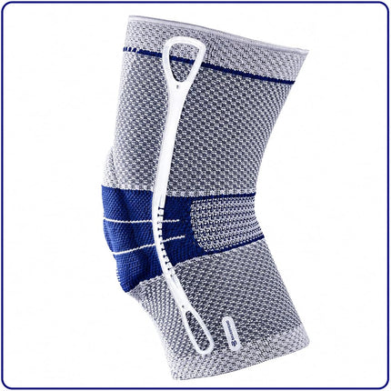 Bauerfeind Knee Brace GenuTrain Unisex for Relief, Stabilisation and Activation After Injury, Surgery or in Chronic Cases Such as Gonarthrosis (Joint Wear) or Arthritis, Knee Bandage