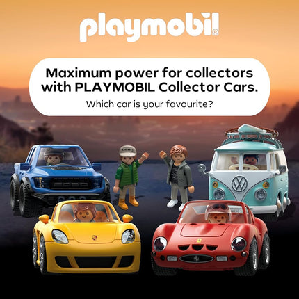 Playmobil | Collector Cars | Volkswagen T1 Camper | Model car for adults & children | With stickers for personalization | Gift for car fans & collectors | Detailed design | 71857