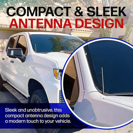 Short Rubber Car Antenna for Chevrolet Silverado 1500 Truck 2006-2027 6 3/4