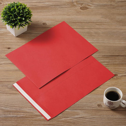 Tanshuqin 9" x 12.75" Red Self-Seal Catalog Envelopes