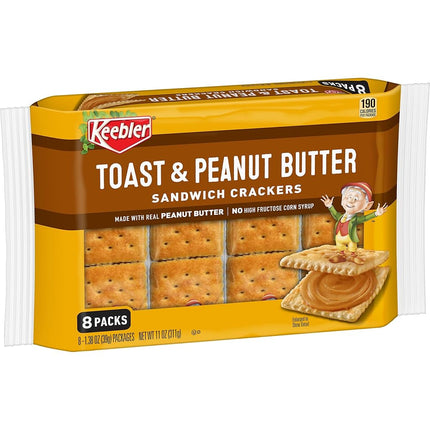 Keebler Cracker Sandwiches To Go - Toast & Peanut 