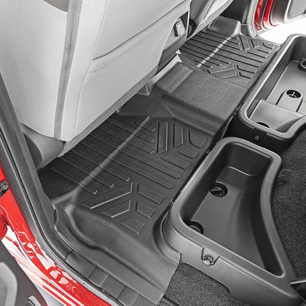 Rough Country Floor Mats for 2022 Nissan Frontier | Crew Cab - M-80515