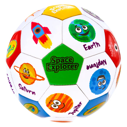 Crayola Official Soccer Ball - Unisex Kids - CRAY82BL Galaxy Size 5