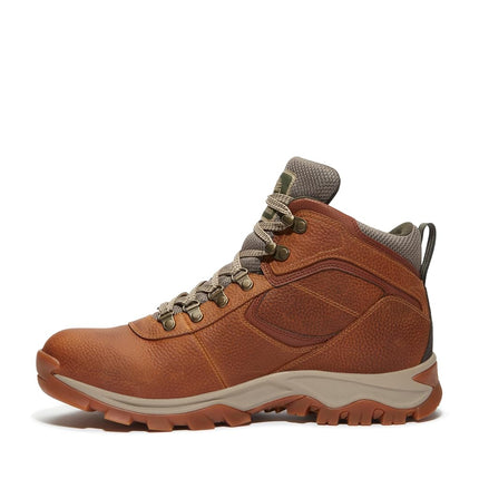 Timberland Men's Mt. Maddsen Mid Waterproof Hiking Boot, Light Brown, 8 W US