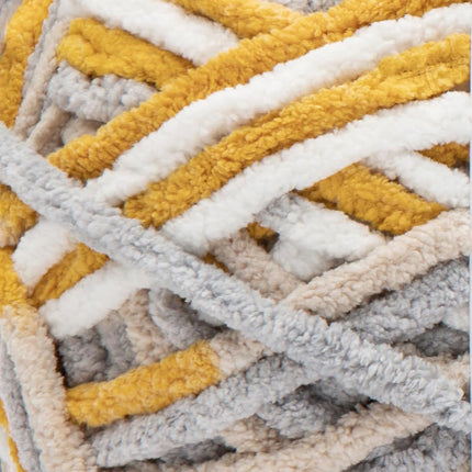Bernat Blanket BB Grellow Yarn - 2 Pack of 10.5oz/300g - Polyester - #6 Super Bulky - 220 Yards - Knitting, Crocheting, Crafts & Amigurumi