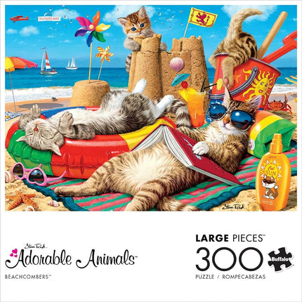 Buffalo Games - Steve Read - Beachcombers - 300 Piece Jigsaw Puzzle For Adults -Challenging Puzzle Perfect for Game Nights - Finished Size is 21.25 x 15.00