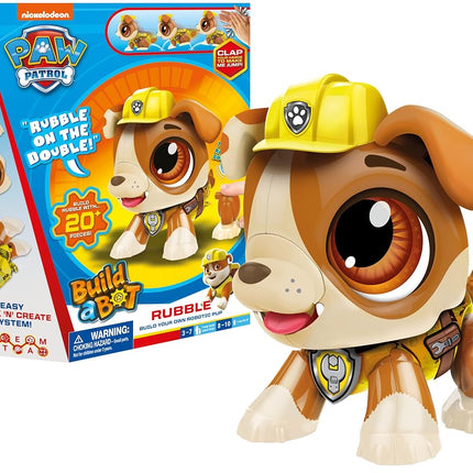 Goliath Build a Bot Paw Patrol Rubble - Build Your Own Robotic Pet - Ages 3-10
