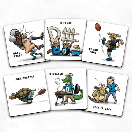 YouTheFan NFL Carolina Panthers Licensed Memory Match Game
