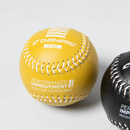 Champro Weighted Training Softball Set YELLOW, BLACK,12-Inch