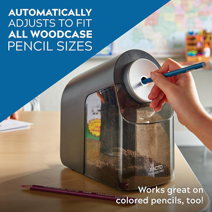 Elmer's Teacher Pro Sharpener,Black