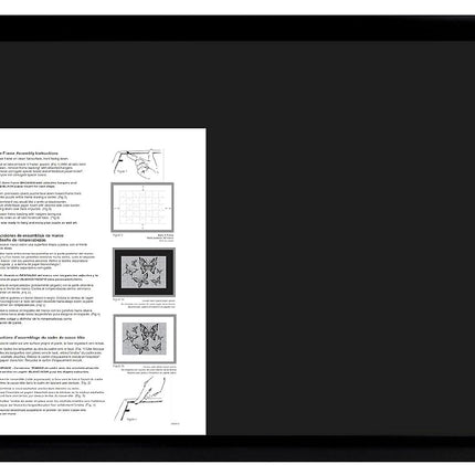 MCS Frame for Puzzles, Black, 14.25 x 19.25 in or Smaller