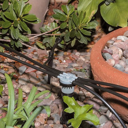 Rain Bird SWDMSPKIT Drip Irrigation Spot Watering Manifold on a Spike Kit, Bubblers and Emitters