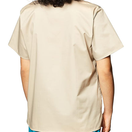 WonderWink Women's V-Neck Top, Khaki, X-Small
