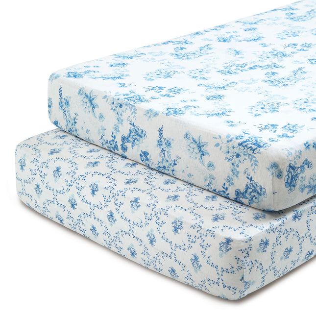 Delta Children Fitted Crib Sheets for Girls and Bo