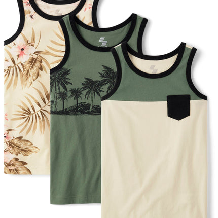 The Children's Place Boys' Sleeveless Tank Top Shi