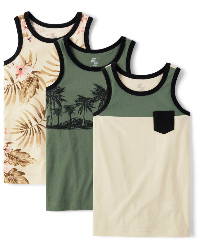 The Children's Place Boys' Sleeveless Tank Top Shi