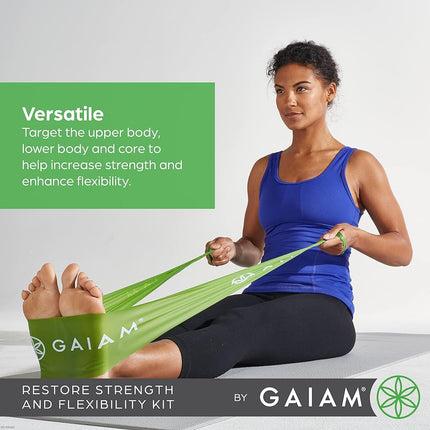 Gaiam Restore Strength and Flexibility Kit - Multi-Colour