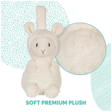 GUND Baby Lil' Luvs Tuck-Away Lovey, Liam Llama, peluche ultrasuave con mantita integrada para bebés y recién nacidos