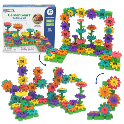 Learning Resources GardenGears Building Set, Ages 