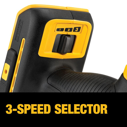 DEWALT 20V Max XR Multiherramienta oscilante, velocidad variable, solo herramienta (DCS356B)