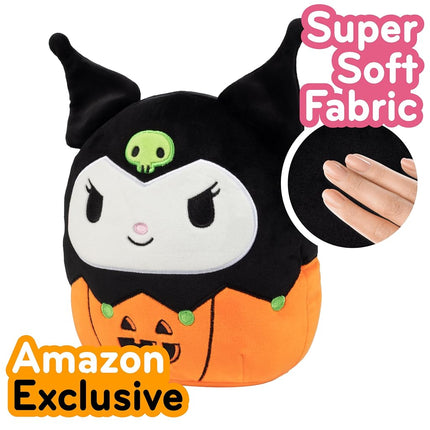Squishmallows Original 8-Inch Kuromi Pumpkin - Official Jazwares Plush - Collectible Soft & Squishy Sanrio Stuffed Animal Toy - Gift for Kids, Girls & Boys
