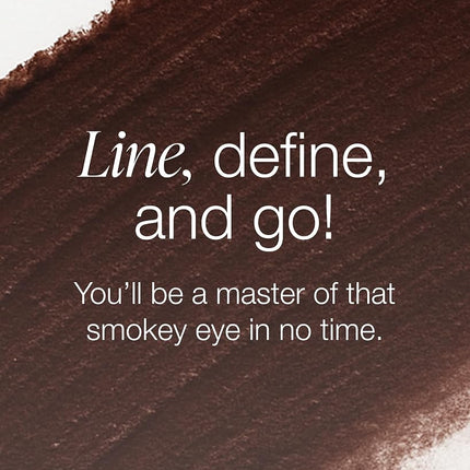 Mineral Fusion Eye Pencil, Light Brown Eyeliner with Soothing Chamomile, Meadowfoam & Vitamin E, Velvety Smooth, Hypoallergenic Eye Makeup, Line & Define, Long-Lasting Eyeliner Pencil, Rough, 0.04 Oz
