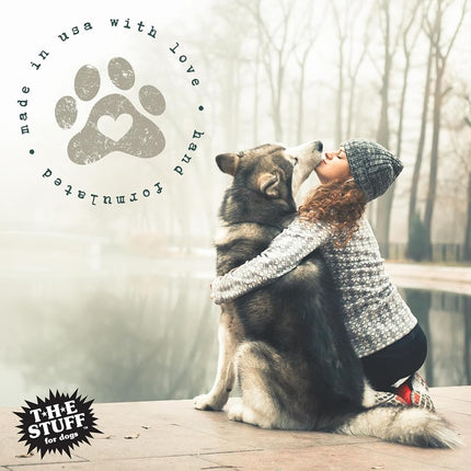 The Stuff Leave-in Dog Conditioner and Detangler Spray | 12oz Concentrate 15:1 | Perfect Solution for Managing Matted Dog Hair Dog Detangling and Dematting Spray
