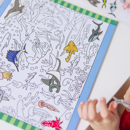 Melissa & Doug Seek And Find Sticker Pad � Animals (400+ Stickers, 14 Scenes To Color) [Kitchen] [Apr 29, 2020] Melissa & Doug