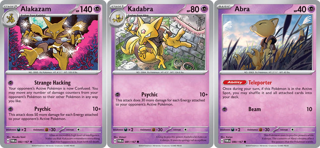 Alakazam 082/167 � Twilight Masquerade � Pokemon 3