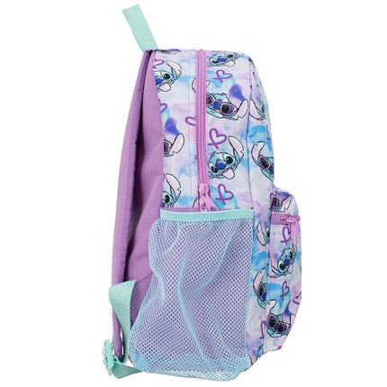 Disney Stitch School Bag Set 3 Piece | Lilo and Stitch Backpack With Pencil Case And Water Bottle | Girls Backpacks | Multicolour