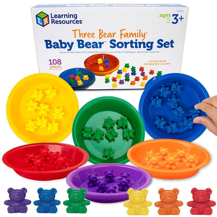 Baby Bear Sorting Set 102 Bears 6