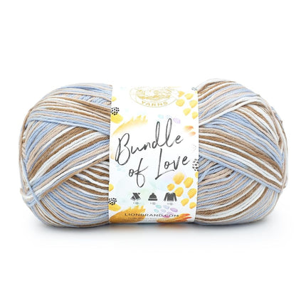 Lion Brand Yarn Yarn, Acrylic, Weathered Wood, 1 Pack