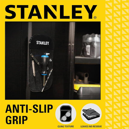 STANLEY S4006 4.5" x 6.5" Extra-Strong Anti-Slip Grip Dashboard Gel Pad for Cell-Phone, Tablet, GPS, Keys or Sunglasses, Pack of 4