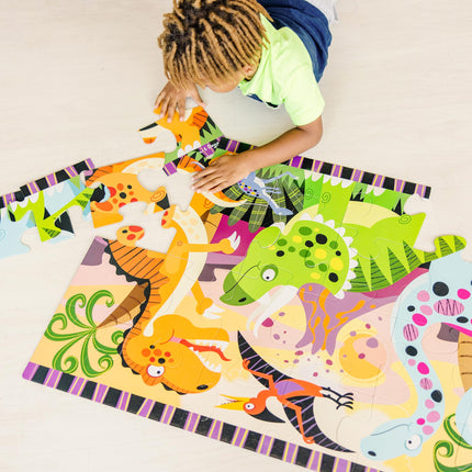 Melissa & Doug Dinosaur Dawn Floor Puzzle (2'x3')