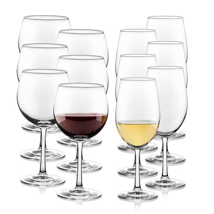 Libbey Vineyard Reserve Wine Glass Set of 12, Red 