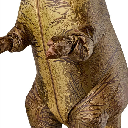 Rubies Jurassic World : Costume gonflable T-Rex avec son pour enfants, taille unique unisexe