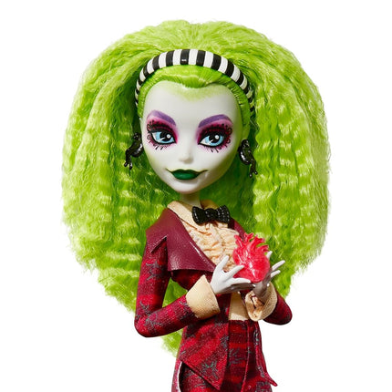 Monster High SKULLECTOR Beetlejuice Beetlejuice Doll 2 Pack Betelgeuse and Lydia Deetz Collectible Figures with Accessories and Display Packaging HYV96