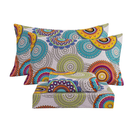 Bedlifes King Sheet Set Printed Sheets Ultra Soft 
