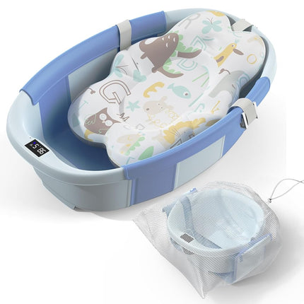 Collapsible Baby Bathtub - Large Baby Bath Tub wit