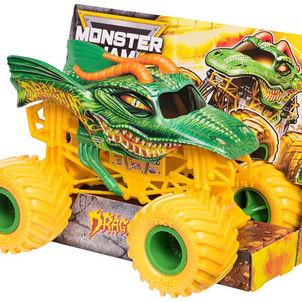 Monster Jam, Dragon 1-24 Scale Monster Truck, Collector Die-Cast Vehicle