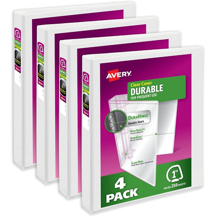 Avery Durable View 3 Ring Binders for Home, School