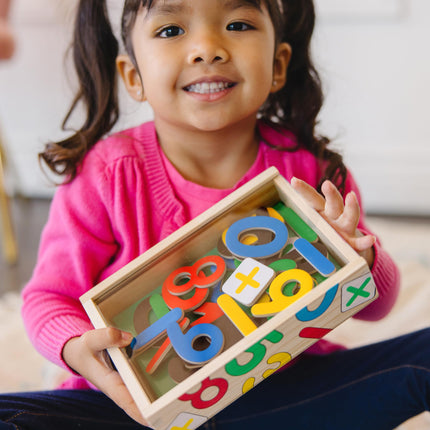 Melissa and Doug 449 imán de madera con números