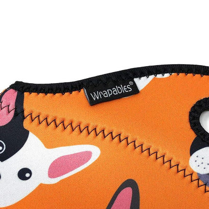 Wrapables® Insulated Neoprene Lunch Bag, Boston Terrier