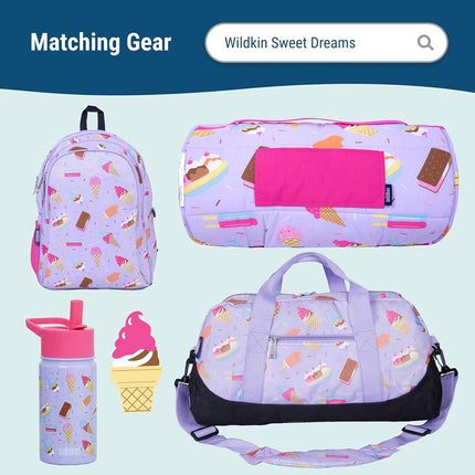 Wildkin Kids ECO rPET Insulated Lunch Box – Keeps Food Hot or Cold, Easy-Clean Lining, Mesh Pockets & BPA-Free – Boys & Girls, Ideal for School, Travel & Daycare – Sweet Dreams