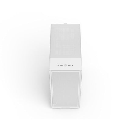 Fractal Design Epoch White - Tempered Glass Clear Tint - High Airflow PC Gaming Case - Mesh Front Panel - Three Momentum 12 Fans Included - Spacious Interior - ATX/mATX/ITX Support