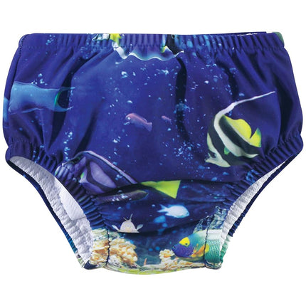 Pañal de natación unisex Hudson Baby, delfín de arrecife de coral, de 6 a 12 meses