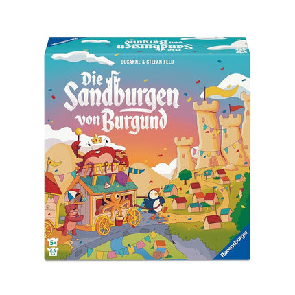 Ravensburger Sandcastles of Burgundy - Board Games for Kids Age 5 Years Up
