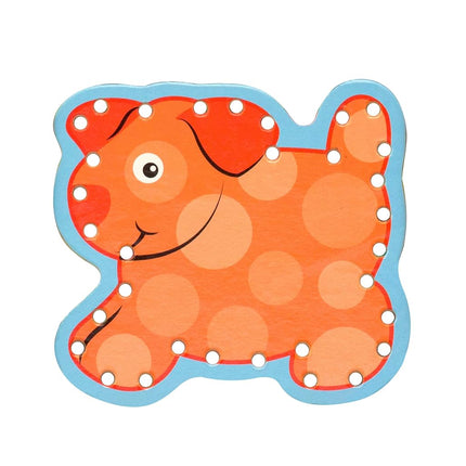 Melissa & Doug Alphabet Lacing Cards